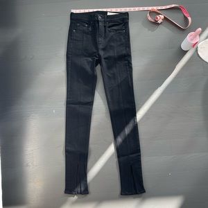 Rag & bone black skinny jeans